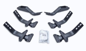 Ford F-150 Side Step Mounting Brackets - Go Rhino - OE Xtreme - `15-`20